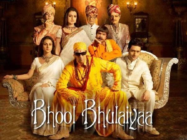 List of Bollywood thriller films -Bhool Bhulaiyaa