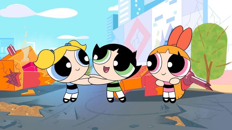 The Powerpuff Girls cartoon