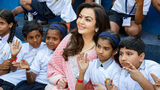 nita ambani education