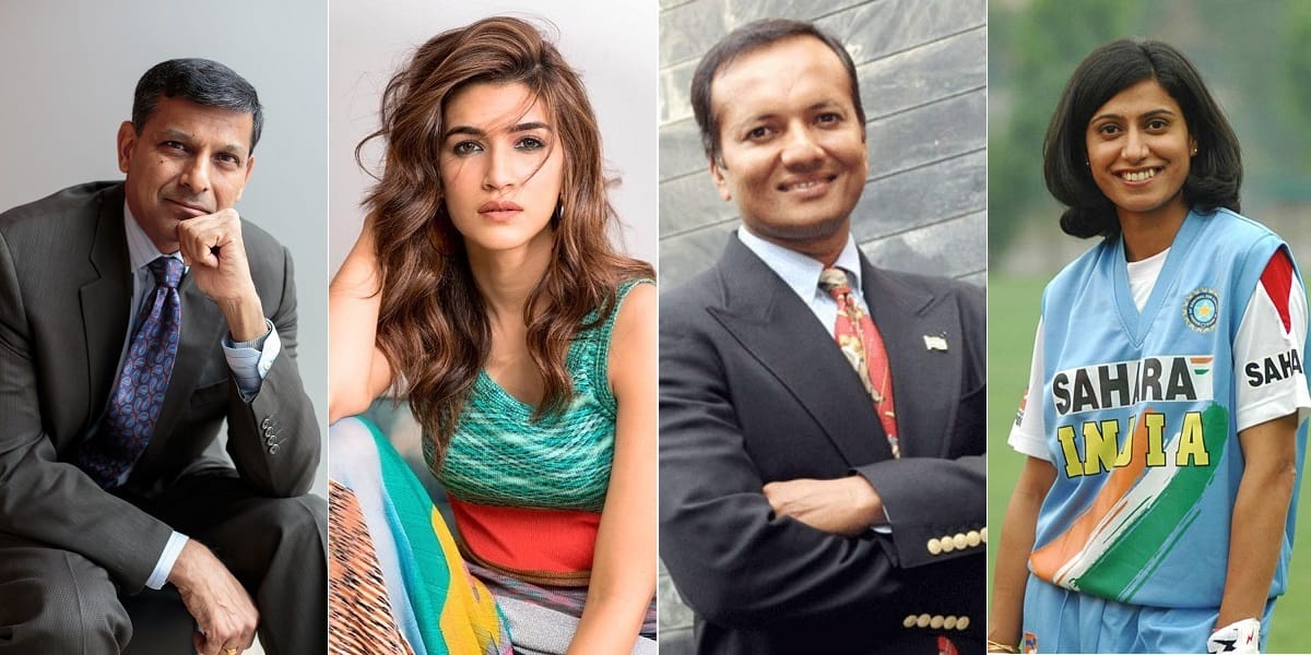 Delhi Public Alumni- Raghuram Rajan Kriti Sanon Naveen Jindal Anjum Chopra