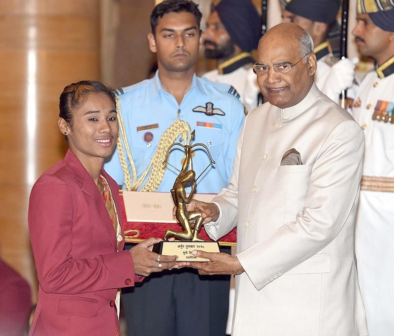 Hima Das Arjuna Award
