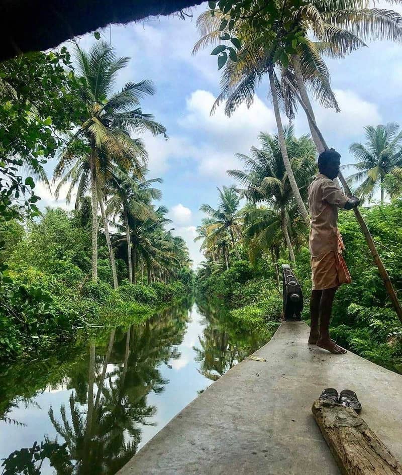 Lowest place in India- Kuttanad, Kerala