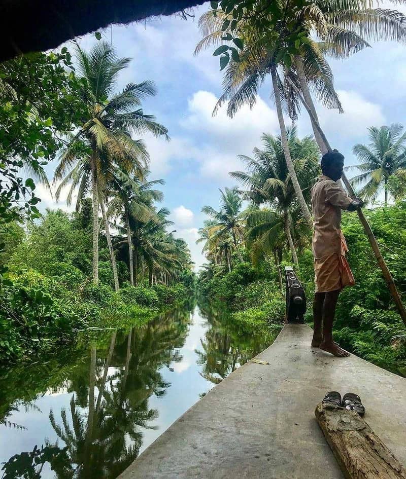 Lowest place in India- Kuttanad, Kerala