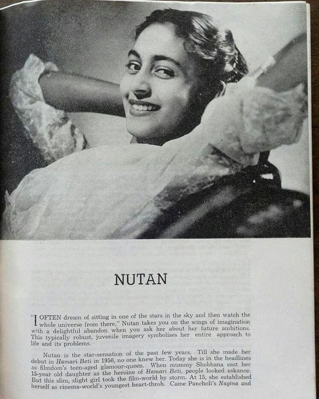 Nutan: The Woman Who Defined Bold And Beautiful In Bollywood In The 70s