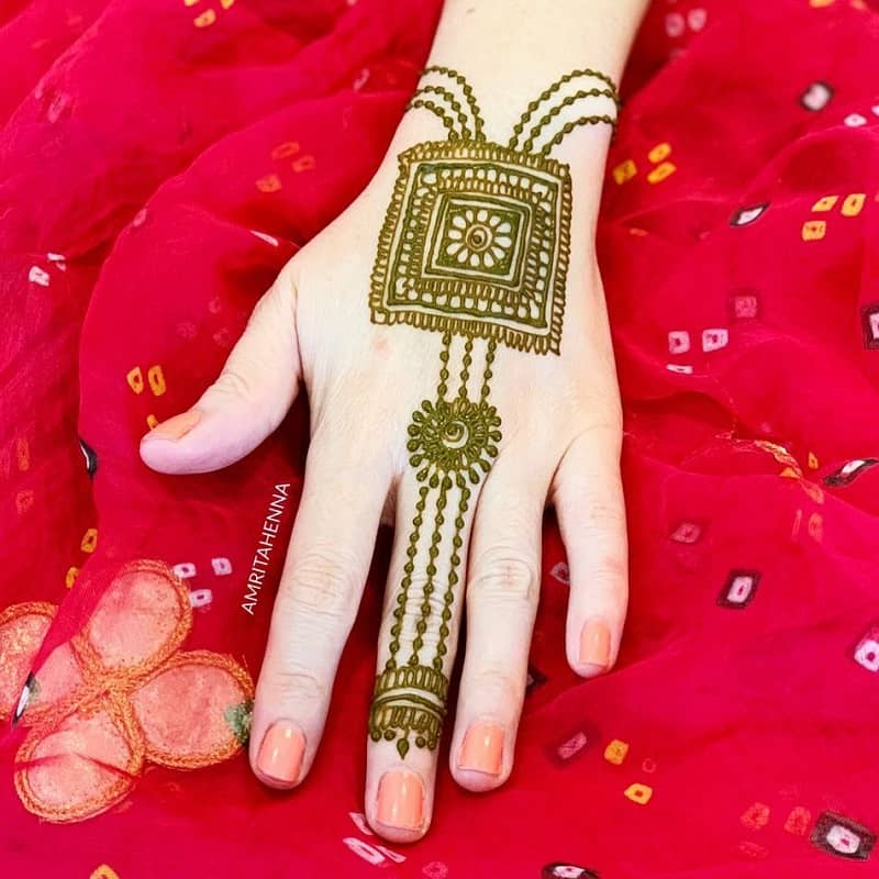 Ornamental mehendi designs