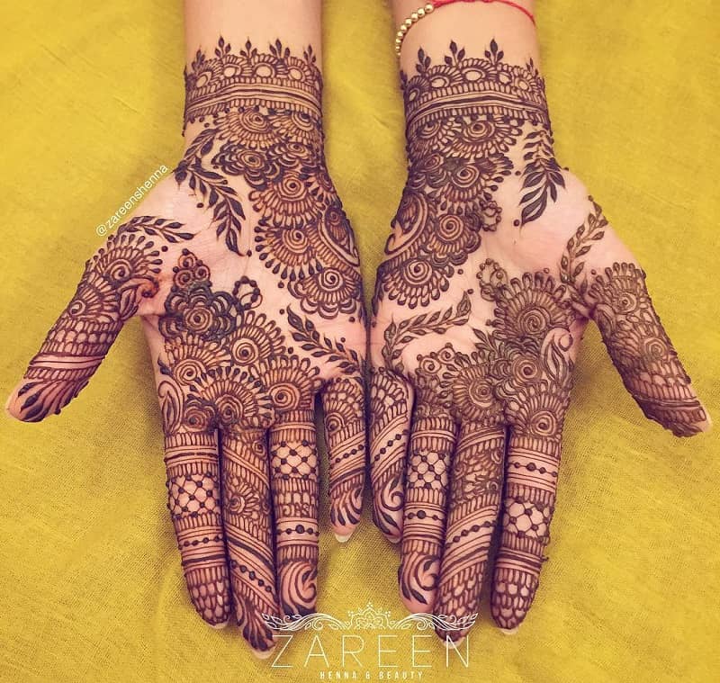 arabic mehndi design for hands