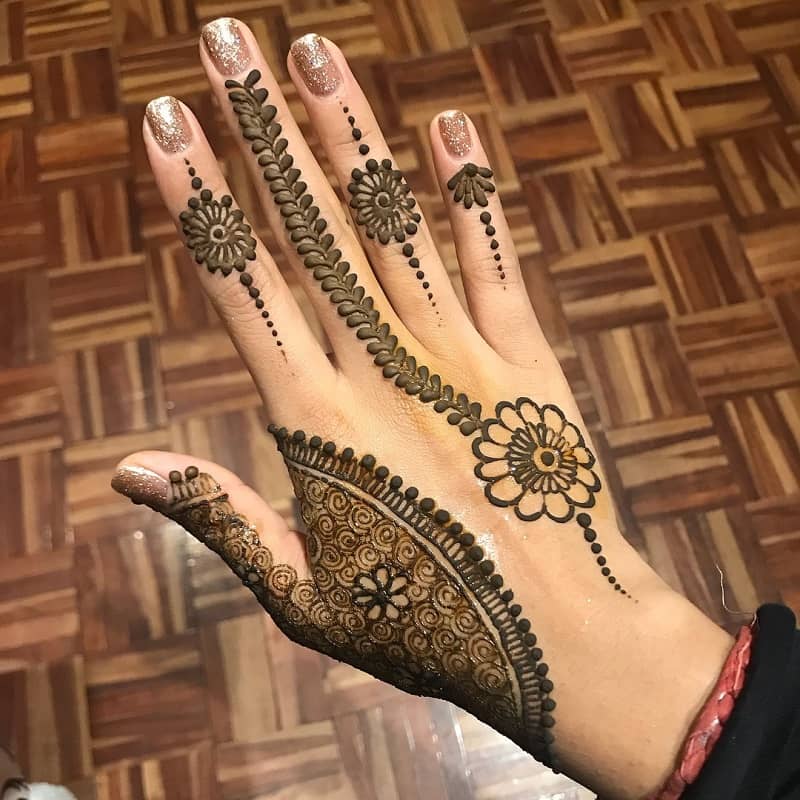 arabic mehndi designs back hand