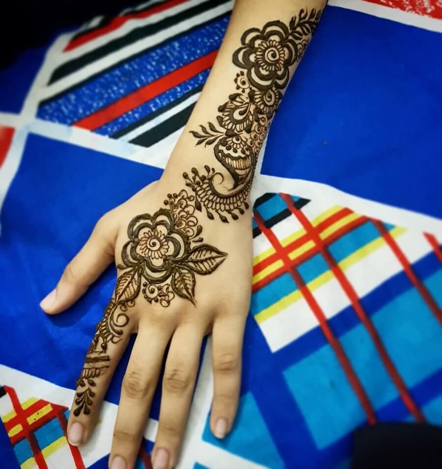 arabic mehndi designs for bride