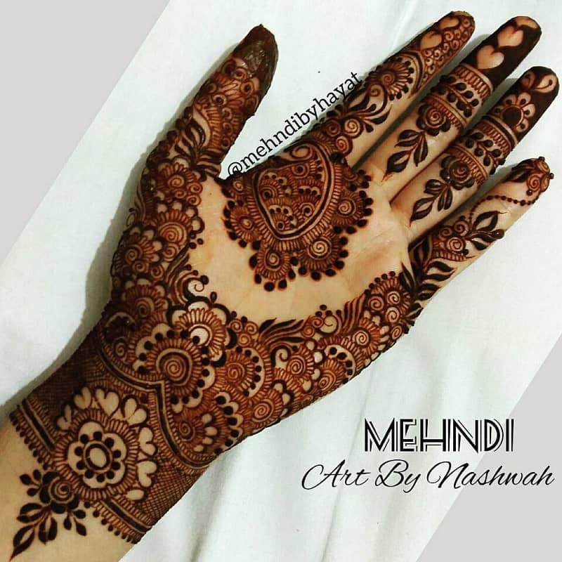 beautiful arabic mehndi designs