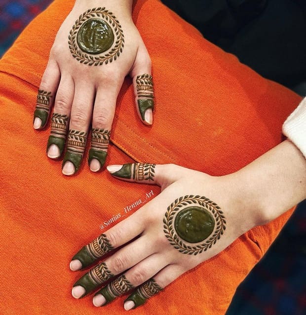 simple mehndi design new