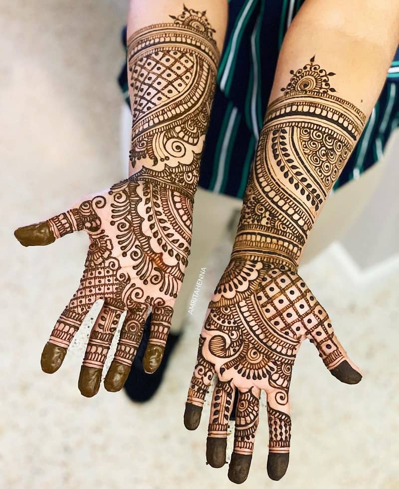 trending arabic mehndi designs