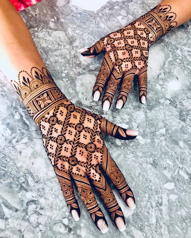 types mehndi design - Indian Mehndi designs