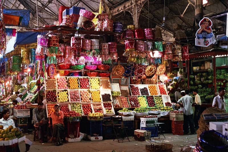 Fruit market in Mumbai- Crawford Market