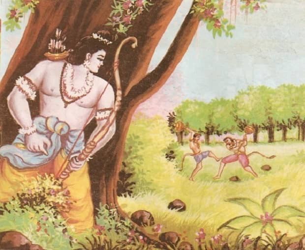 Lord Krishna and Lord Ram connection