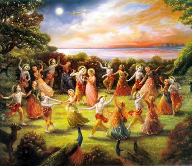 lord Krishna Raas Leela