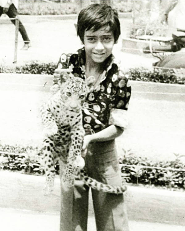 Ajay Devgan Childhood Photos