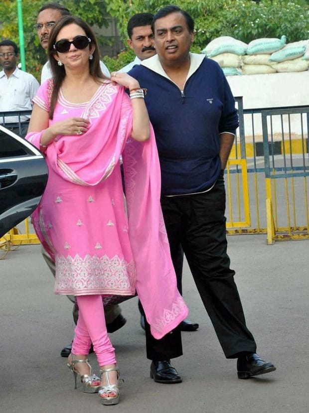 Mukesh Ambani with Nita Ambani Jodhpur