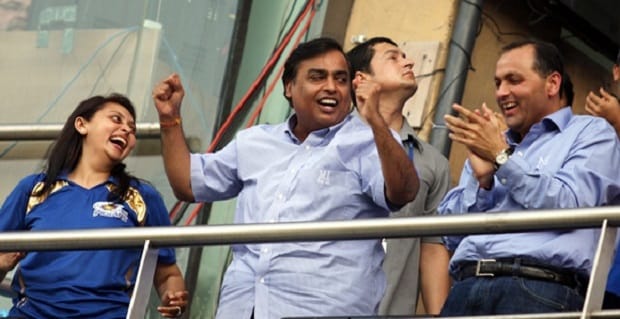 Mukesh ambani in IPL