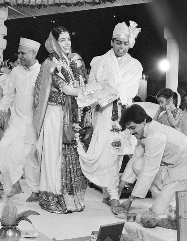 Nita and Mukesh Ambani wedding