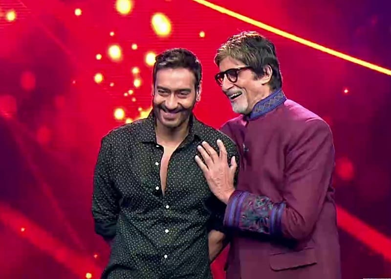 ajay devgan with amitabh bachchan