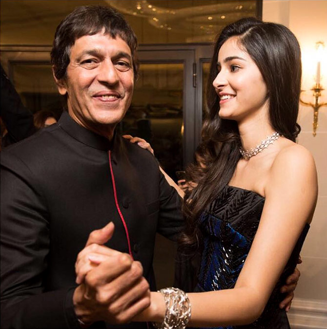 Chunky Pandey ananya pandey