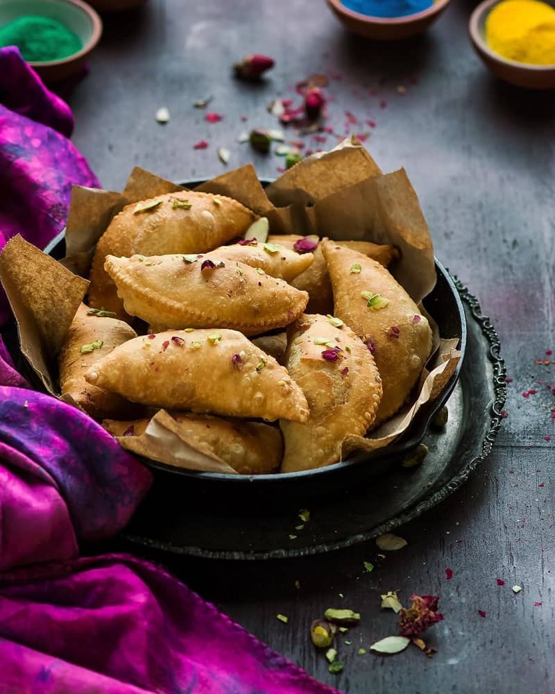 Gujiya sweet dish