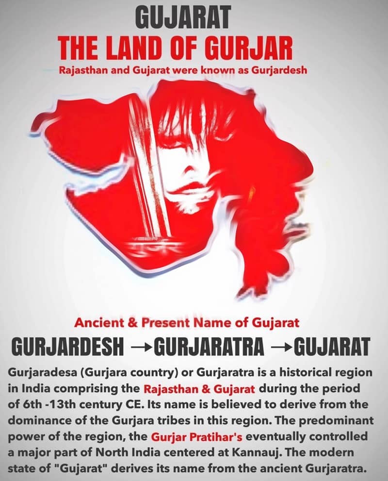 Gurjarat name history