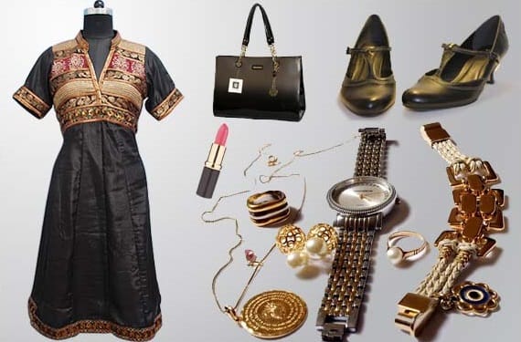 accessories with Kurti