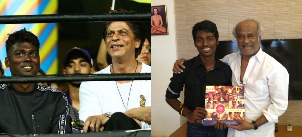 Atlee Kumar director with srk and Rajnikant