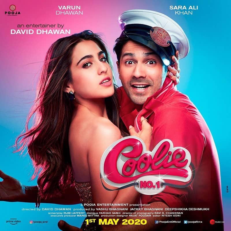 Coolie no. 1 Varun Dhawan and Sara Ali Khan