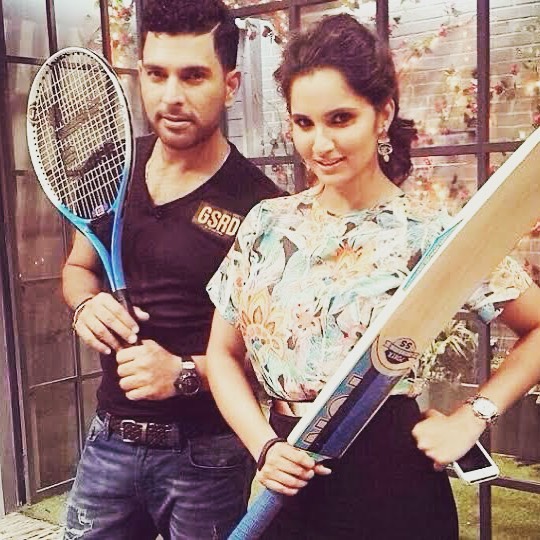 Sania Mirza Yuvraj Singh