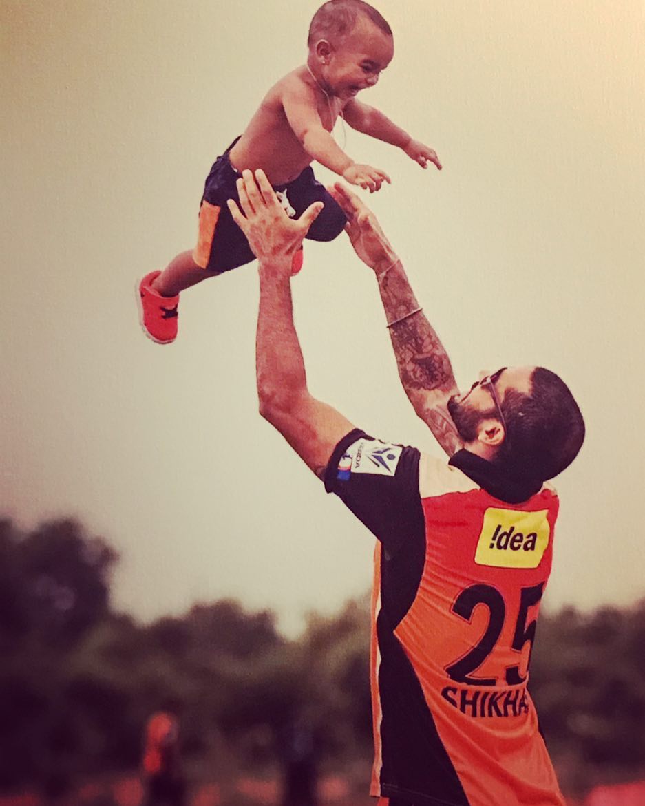 Shikhar Dhawan son Zoravar