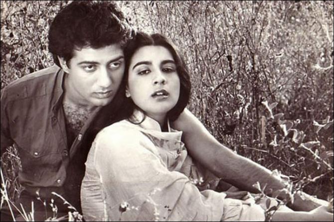 Sunny deol affair with Amrita Singh