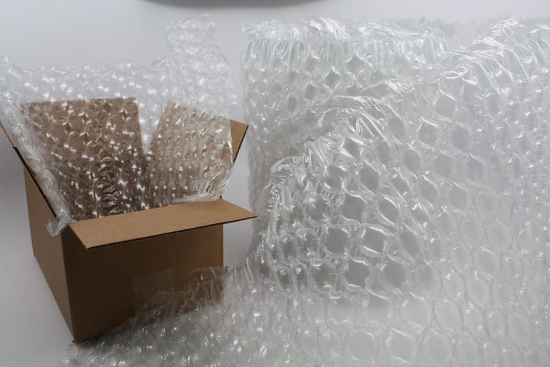 Bubble Wrap -Product name material used for packing fragile items