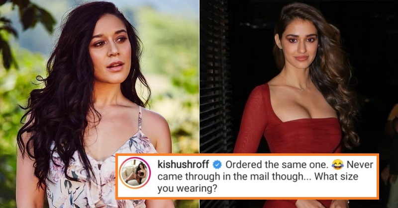 Disha-Patani-Krishna-Shroff-dress reply