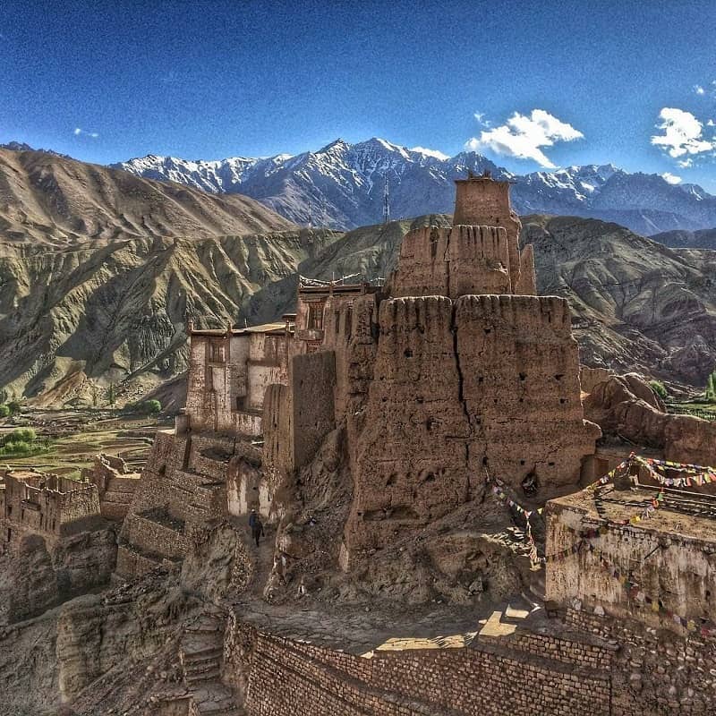Historical Places In Ladakh-Basgo Monastery