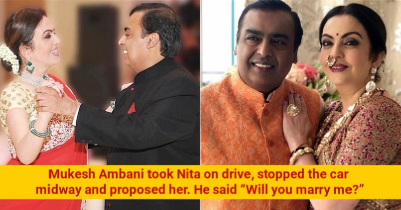 How Mukesh Ambani Proposed Nita Ambani