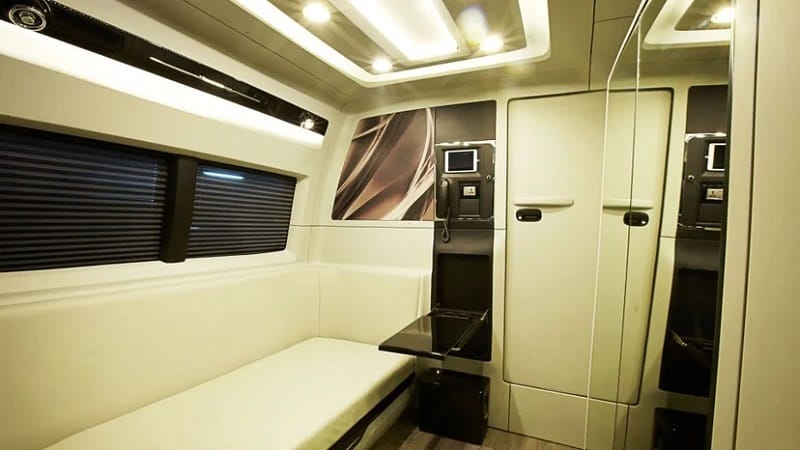 Inside Shah Rukh Khan Vanity Van