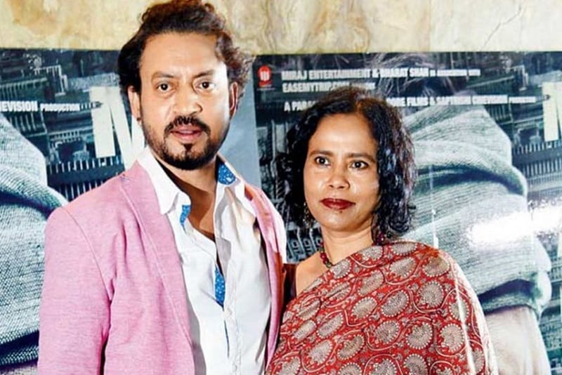 Irrfan Khan wife Sutapa Sikdar