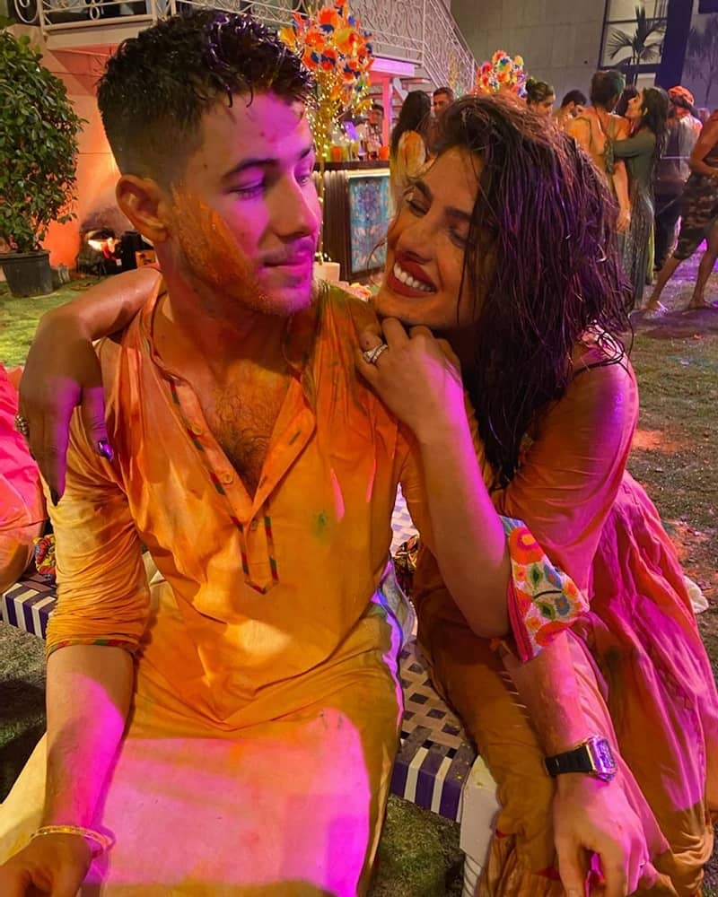 Nick Priyanka Holi