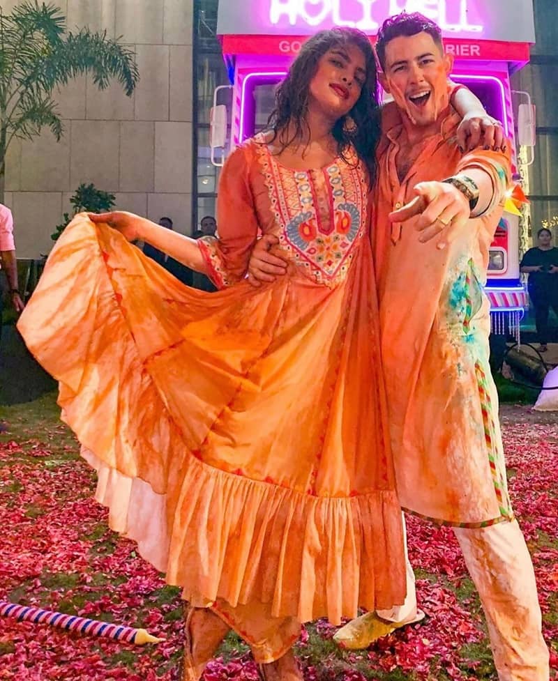 Priyanka Nick holi