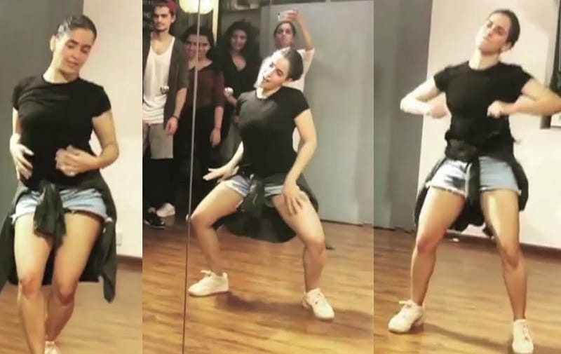 Sanya Malhotra Dance India Dance audition