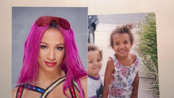 Sasha Banks Childhood photos