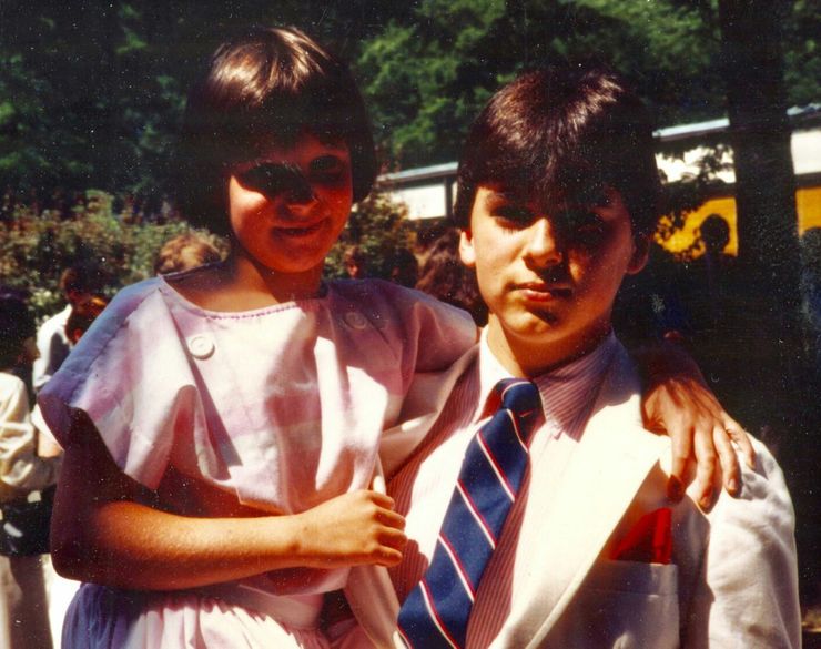 Shane and Stephanie McMahon Childhood photos