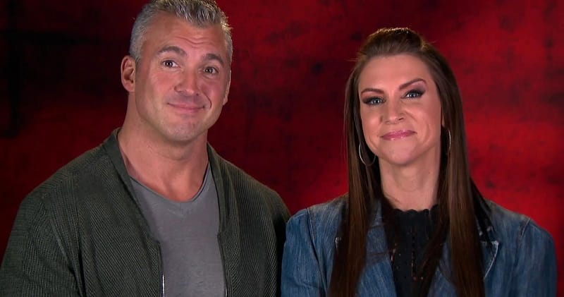 Shane and Stephanie McMahon