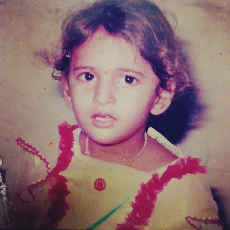 Shivani Raghuvanshi childhood photos