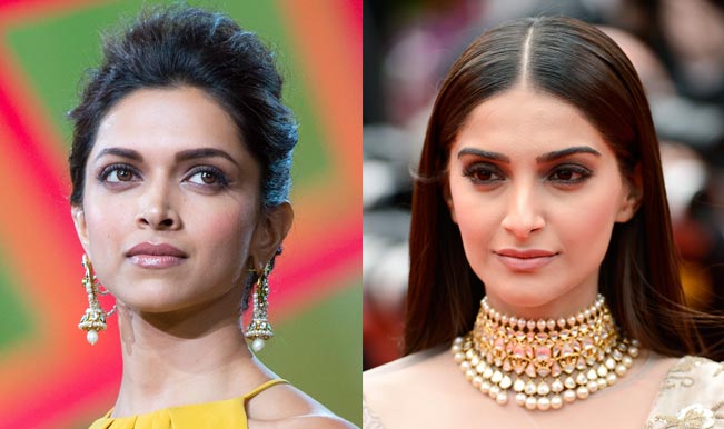 Sonam Kapoor and Deepika Padukone