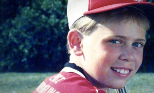 The Miz Childhood photos