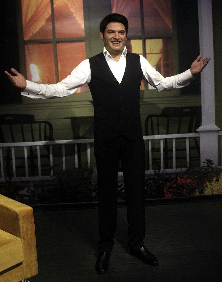 kapil sharma wax statue Madame Tussauds