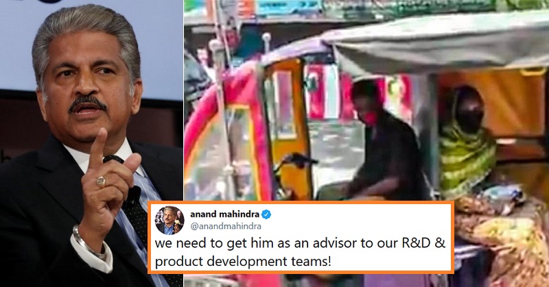 Anand Mahindra E-Rickshaw Driver